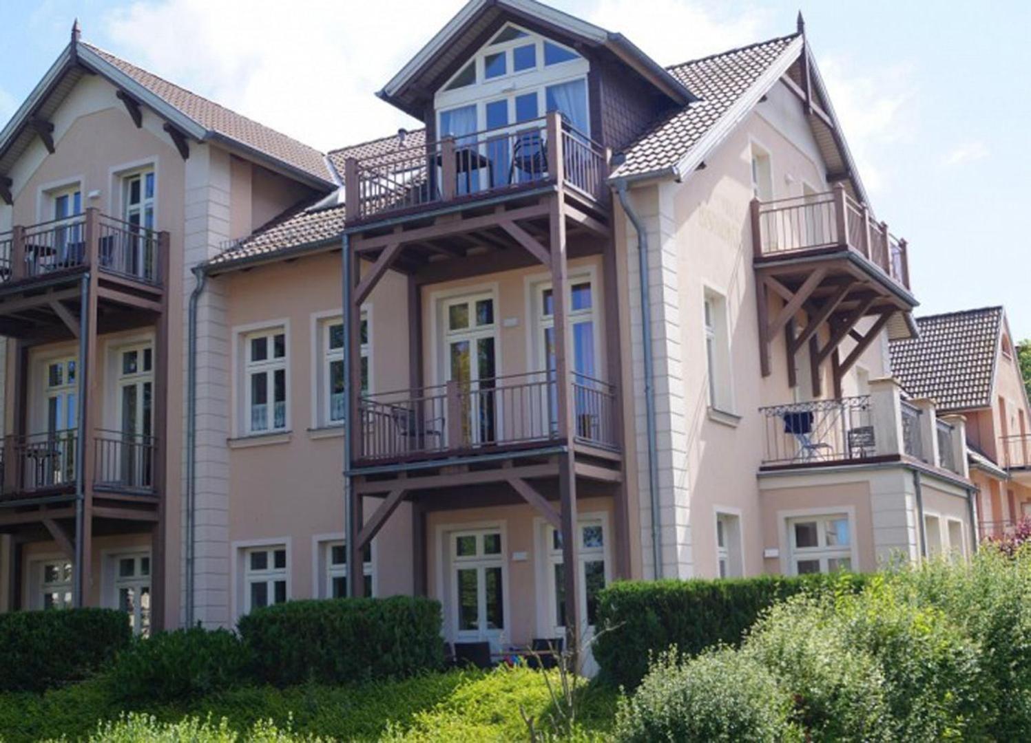 Lichtdurchflutete Fewo Mit 2 Balkonen, Strandnah, Mit Parkplatz Ostseebad Kühlungsborn Exterior foto