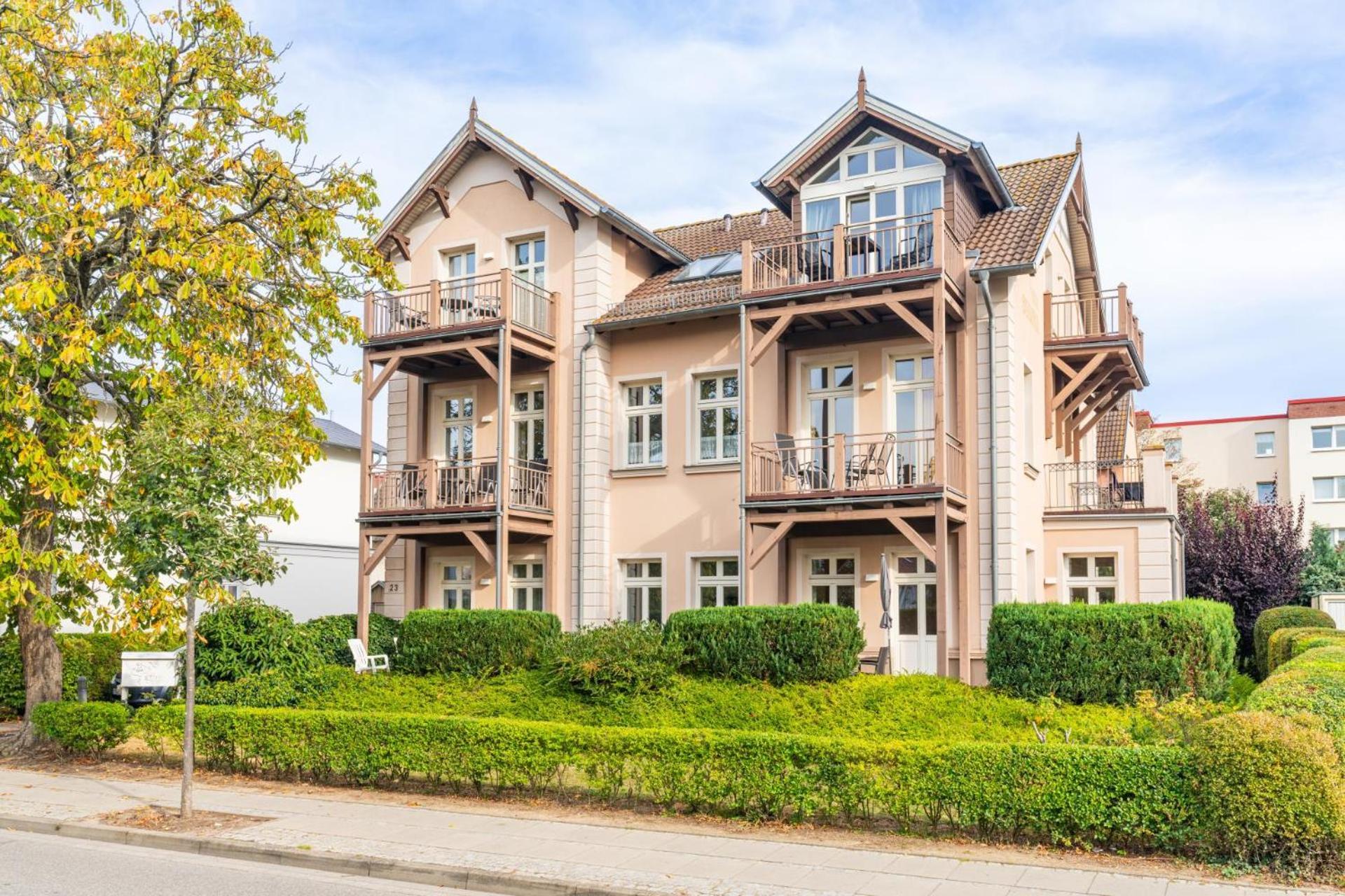 Lichtdurchflutete Fewo Mit 2 Balkonen, Strandnah, Mit Parkplatz Ostseebad Kühlungsborn Exterior foto