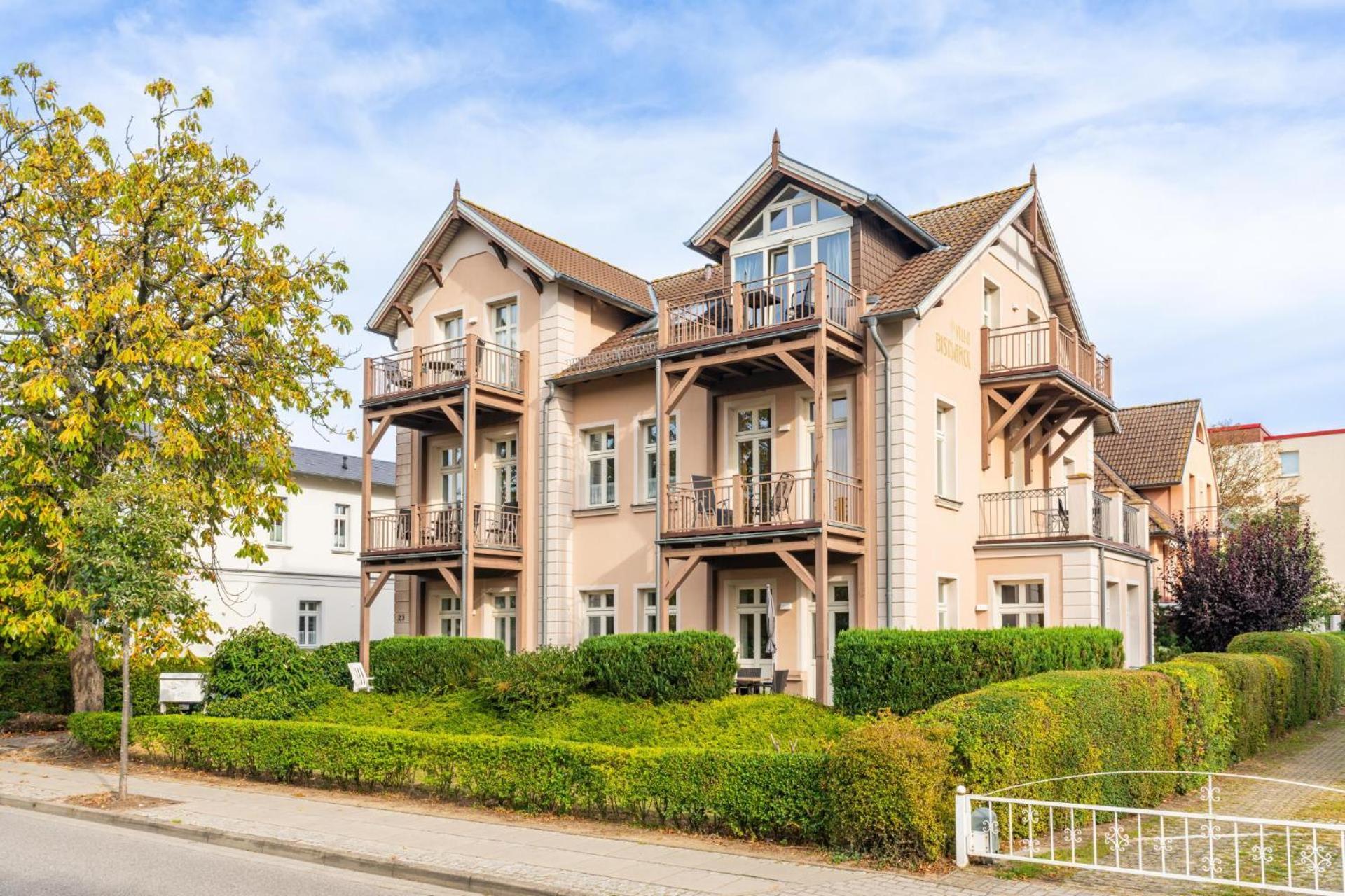 Lichtdurchflutete Fewo Mit 2 Balkonen, Strandnah, Mit Parkplatz Ostseebad Kühlungsborn Exterior foto